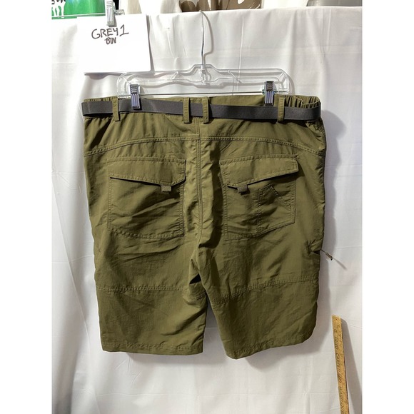 NWT Limit Outdoor Shorts with belt Mens 40 Dark Tan Casual Cargo Outdoor Hiking - Picture 2 of 10